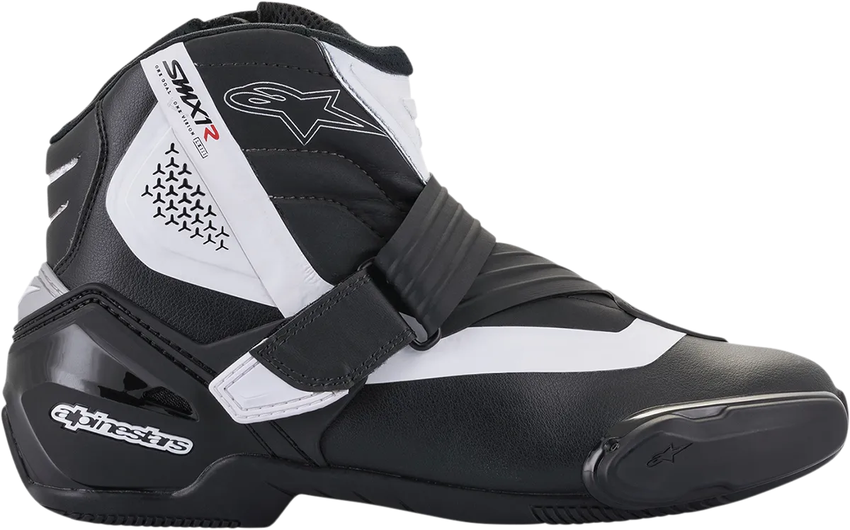 ALPINESTARS SMX-1 R v2 Boots - Black/White - US 12.5 / EU 48 2224521-12-48