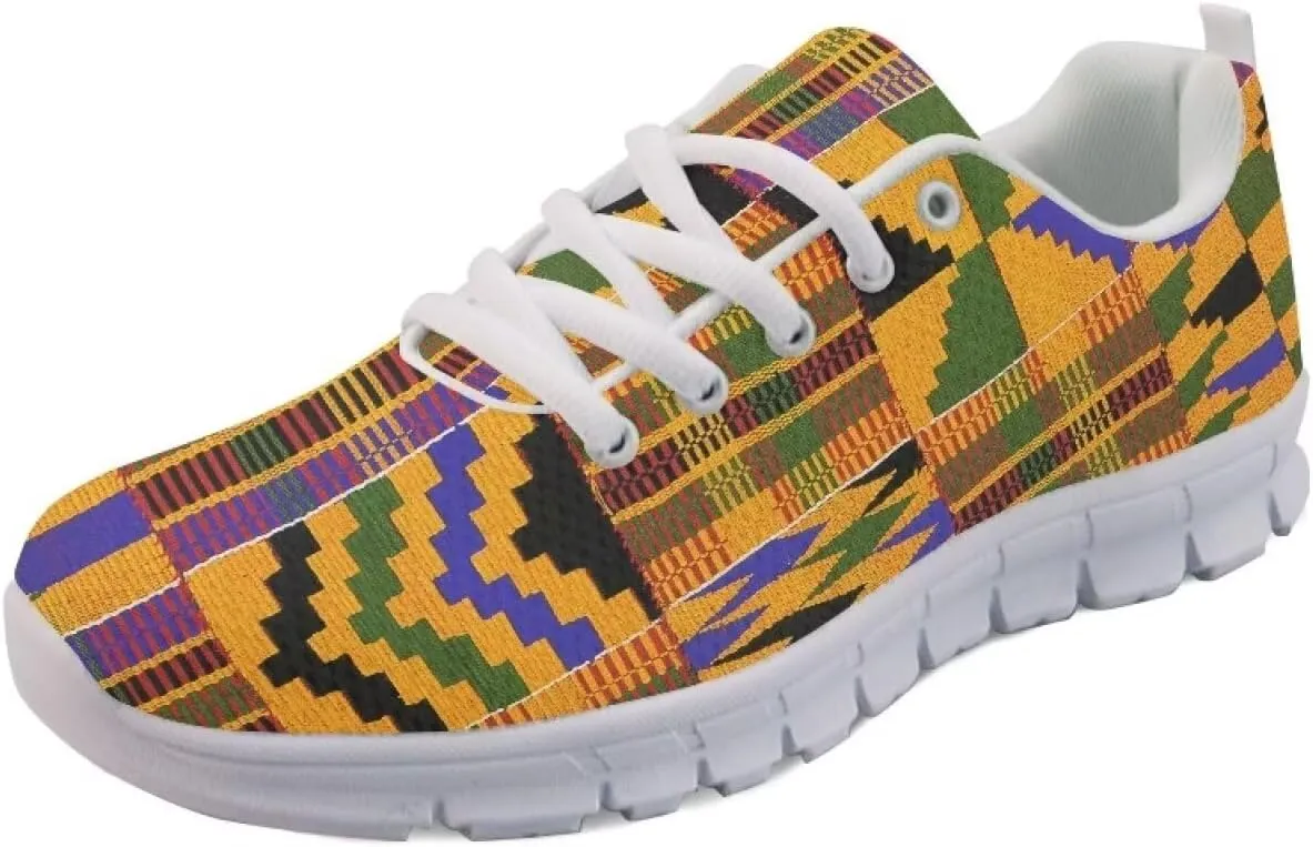 AmzPrint Women Men Shoes for Bike Work Nursing Restaurants Walking Sneakers White Sole Running Shoes for Women Men Sneakers