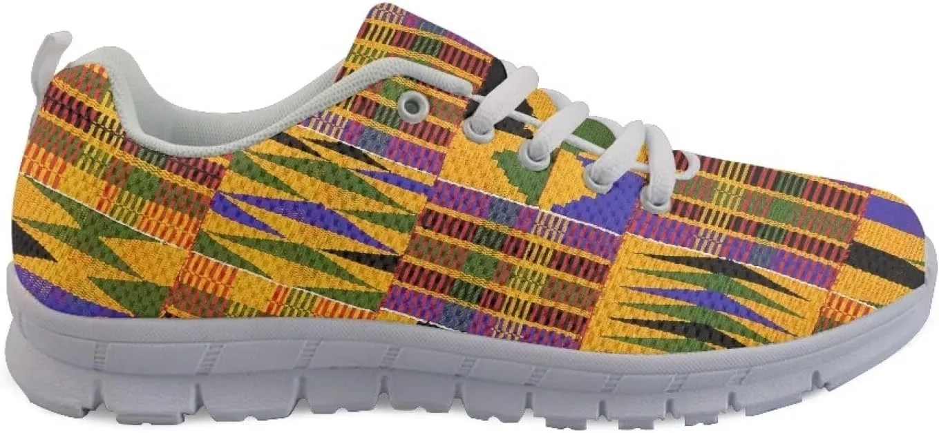 AmzPrint Women Men Shoes for Bike Work Nursing Restaurants Walking Sneakers White Sole Running Shoes for Women Men Sneakers