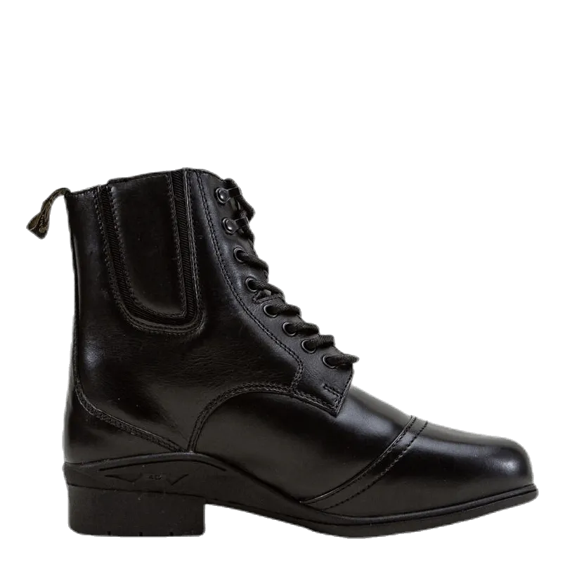 Aurora Back Zip Winter Paddock Black