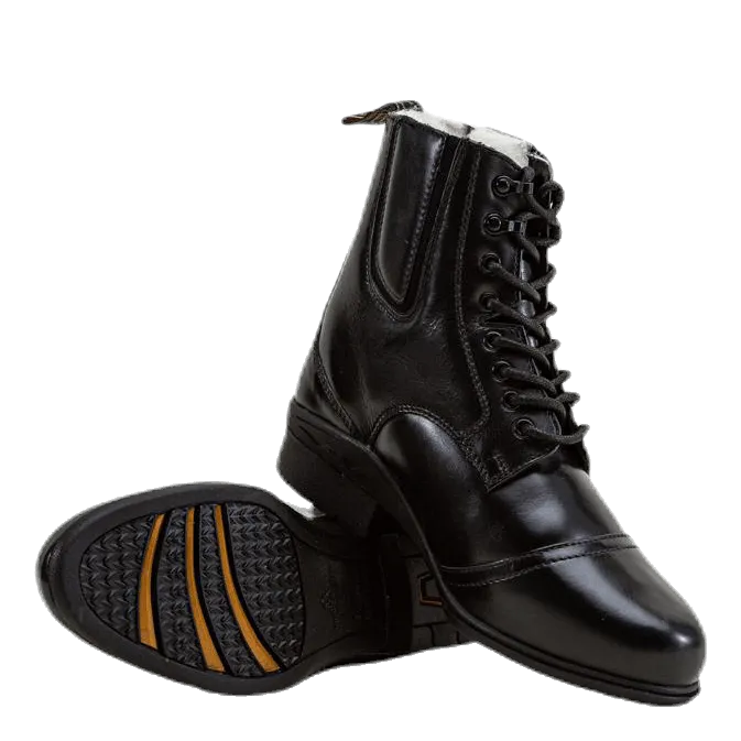 Aurora Back Zip Winter Paddock Black