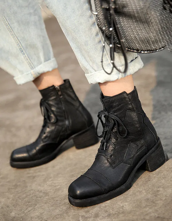 Autumn Winter Laced Cool Fashion Martin Boots