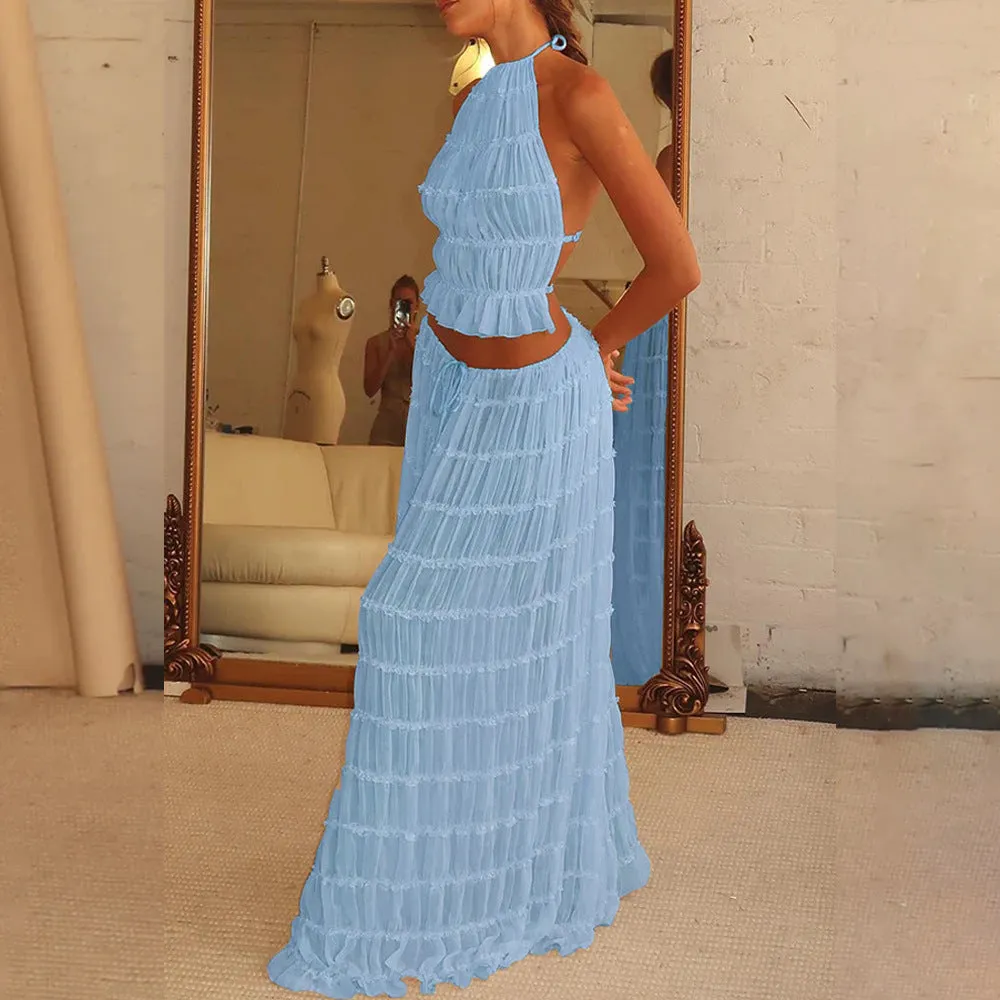 Backless Long Dress