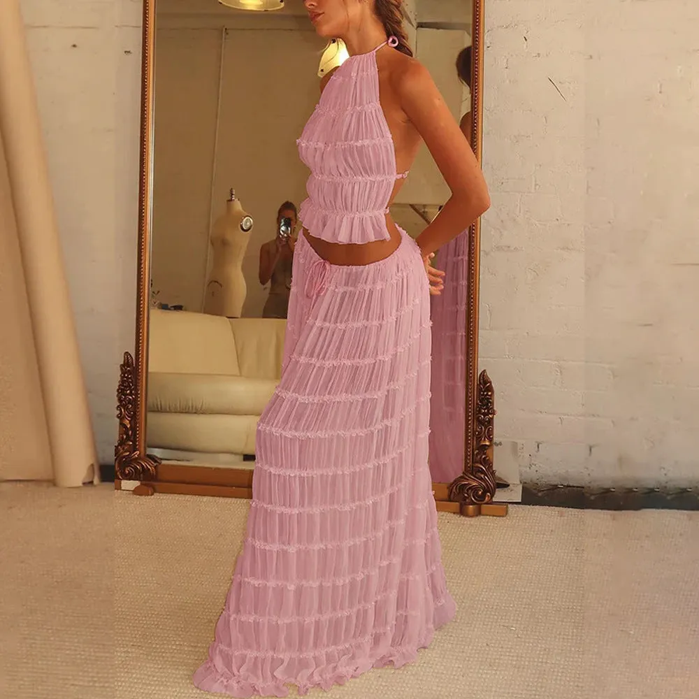 Backless Long Dress