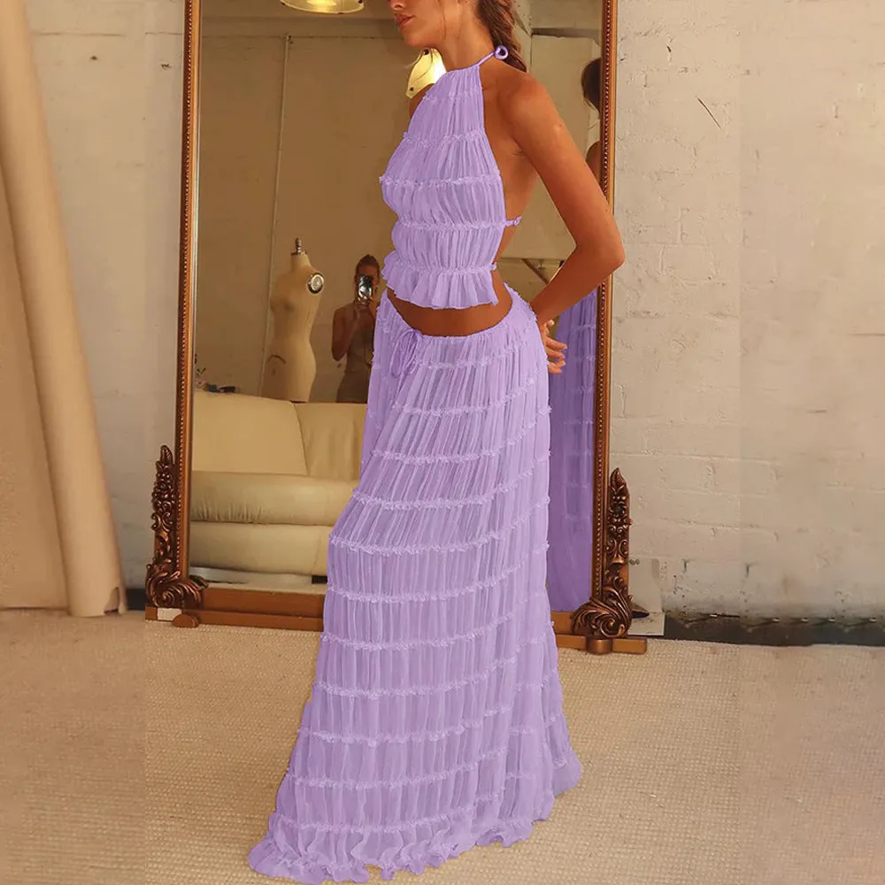 Backless Long Dress
