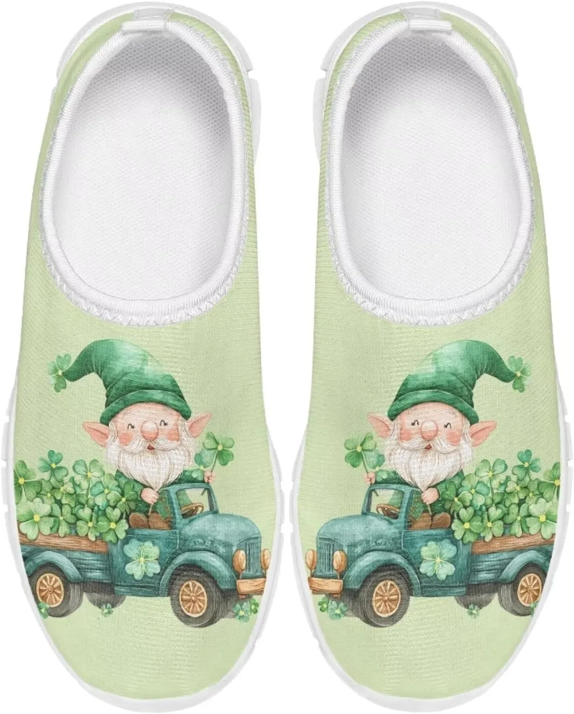 Boys Slip On Shoes Little Kids Tennis Shoes St. Patrick's Day Shoes