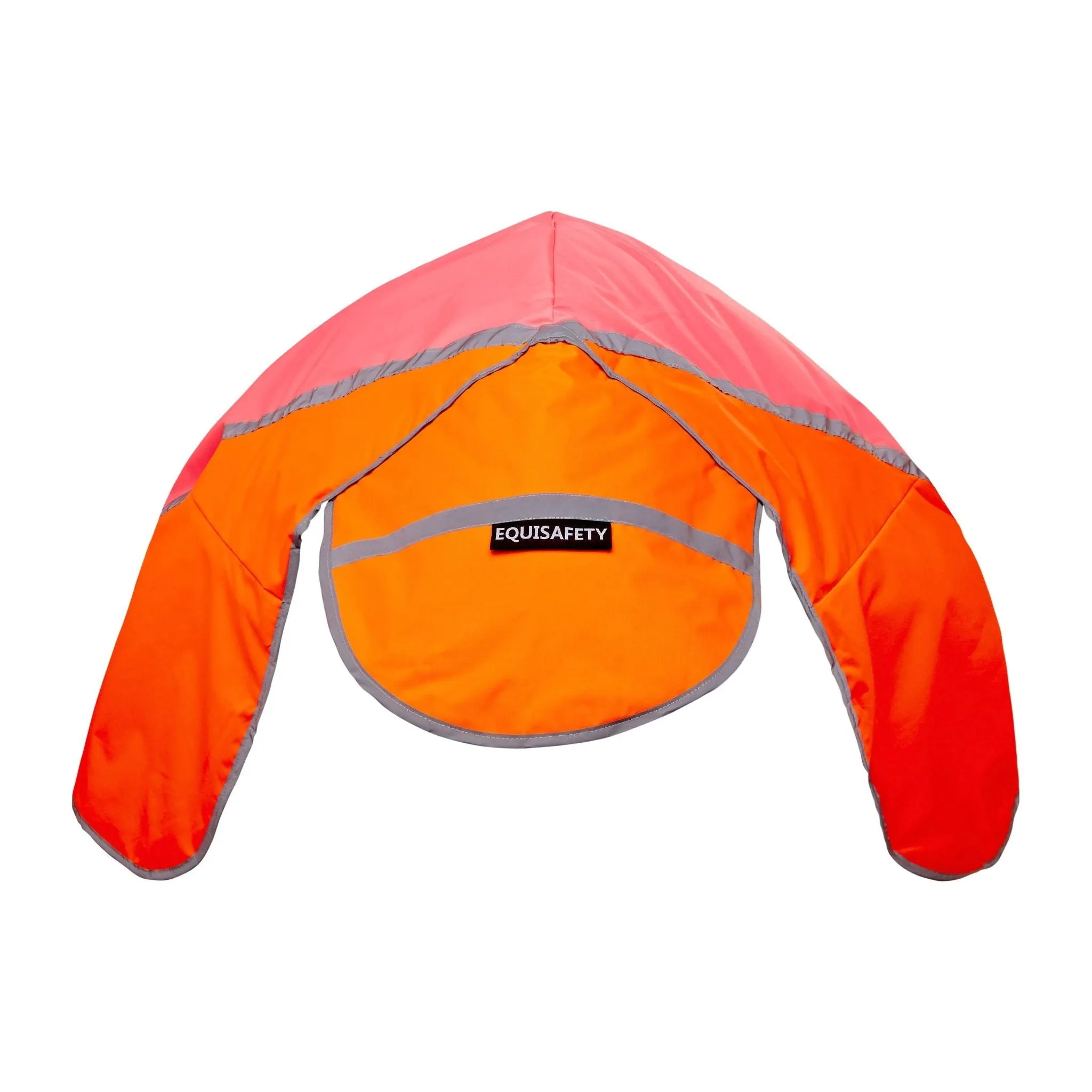 Equisafety Multi Coloured Waterproof Hi Viz Horse Sheet - Pink/yellow