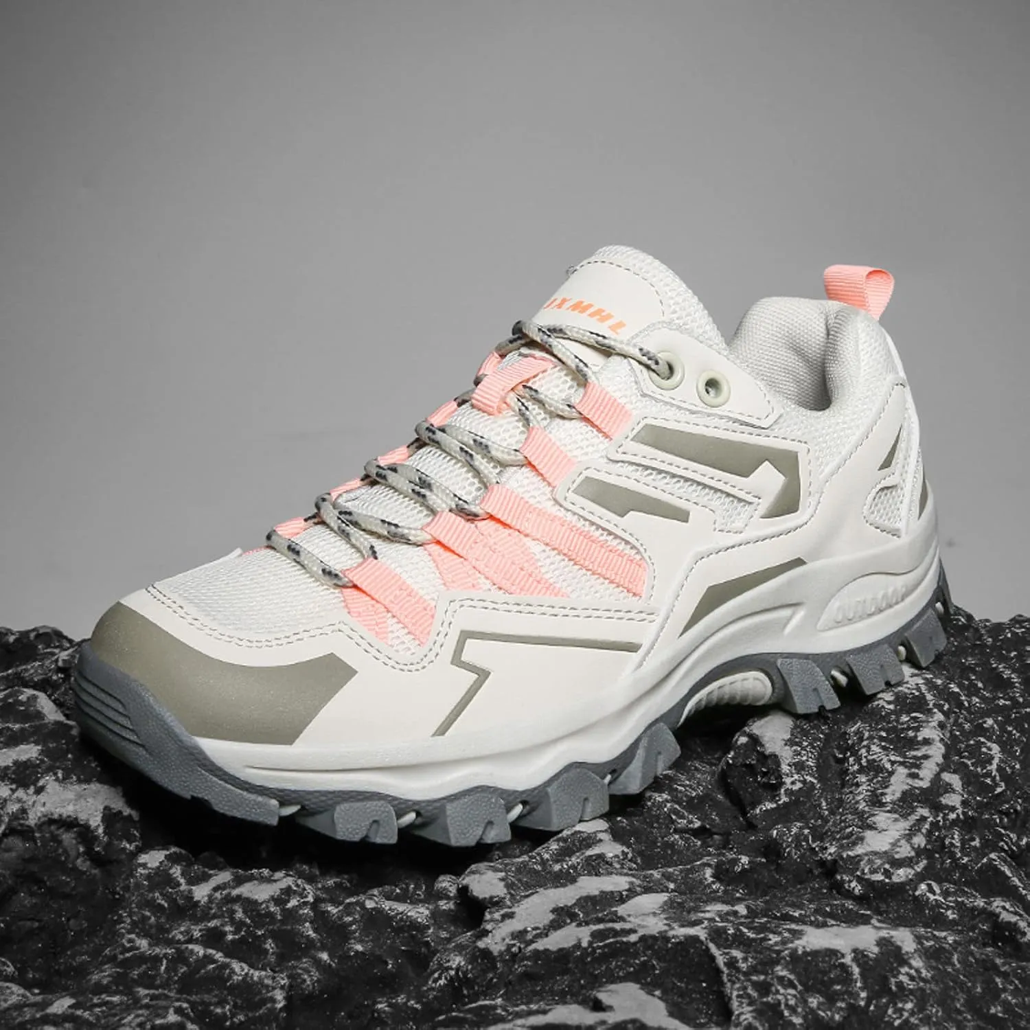 Girl Fashion Sneakers Business Casual Shoes Women Sneakers Fashion Summer New Pattern Comfortable Thick Sole Lace Up Non Slip Couple Mountaineering Shoes Espadrilles Workout Gym Outdoor Shoes