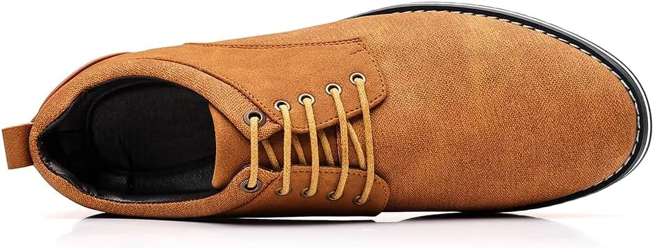 Mens Dress Sneakers Wide Comfortable Casual Dress Shoes Oxford Lace-up Business Casual Walking Dress Shoes for Men