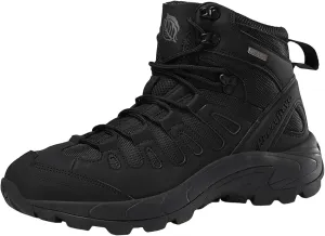 Men's Hiking Shoes Non Slip Water proof Trekking Outdoor Training Boots Fashionable Simple Solid Color Thick Sole Comfortable Lace Up Casual Winter Ankle Boots