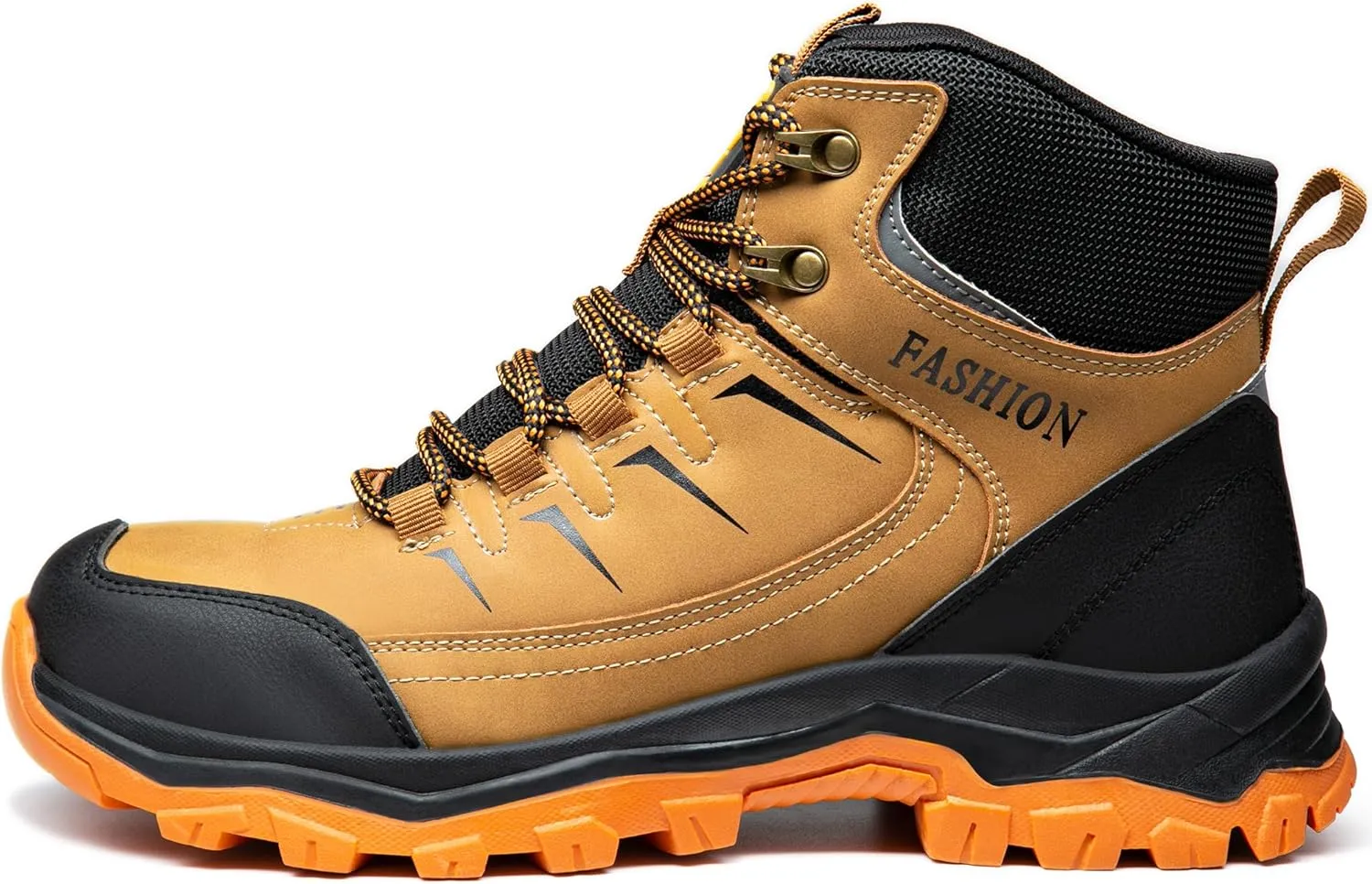 Men's Steel Toe Work Safety Shoes Comfortable & Durable Safety Work Boots Industrial Construction Sneakers