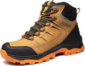 Men's Steel Toe Work Safety Shoes Comfortable & Durable Safety Work Boots Industrial Construction Sneakers