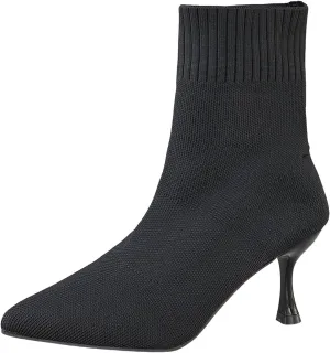 Pumps Shoes Dressy Fashion Comfortable Women's Fashion Stiletto Sock Covers Knitted Breathable Pointed Toe Casual