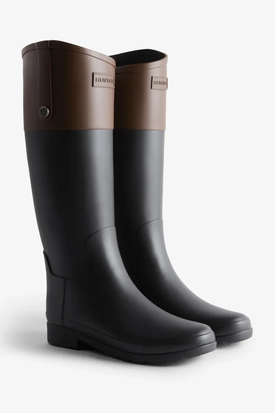 Refined Riding Boot Black/ Brown