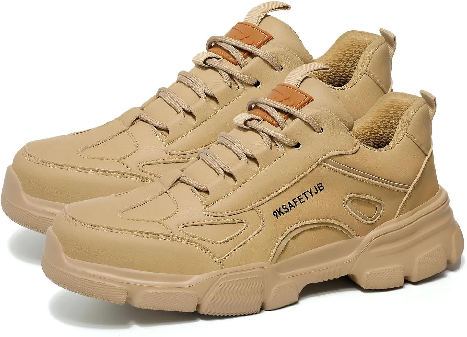 Steel Toe Shoes for Men Puncture Proof Indestructible Industry Construction Work Shoes Lightweight Comfortable Breathable Steel Toe Safety Sneakers