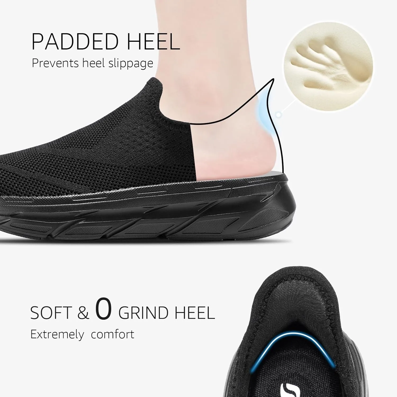 STQ Maternity Walking Shoes Womens Slip on Sneaker