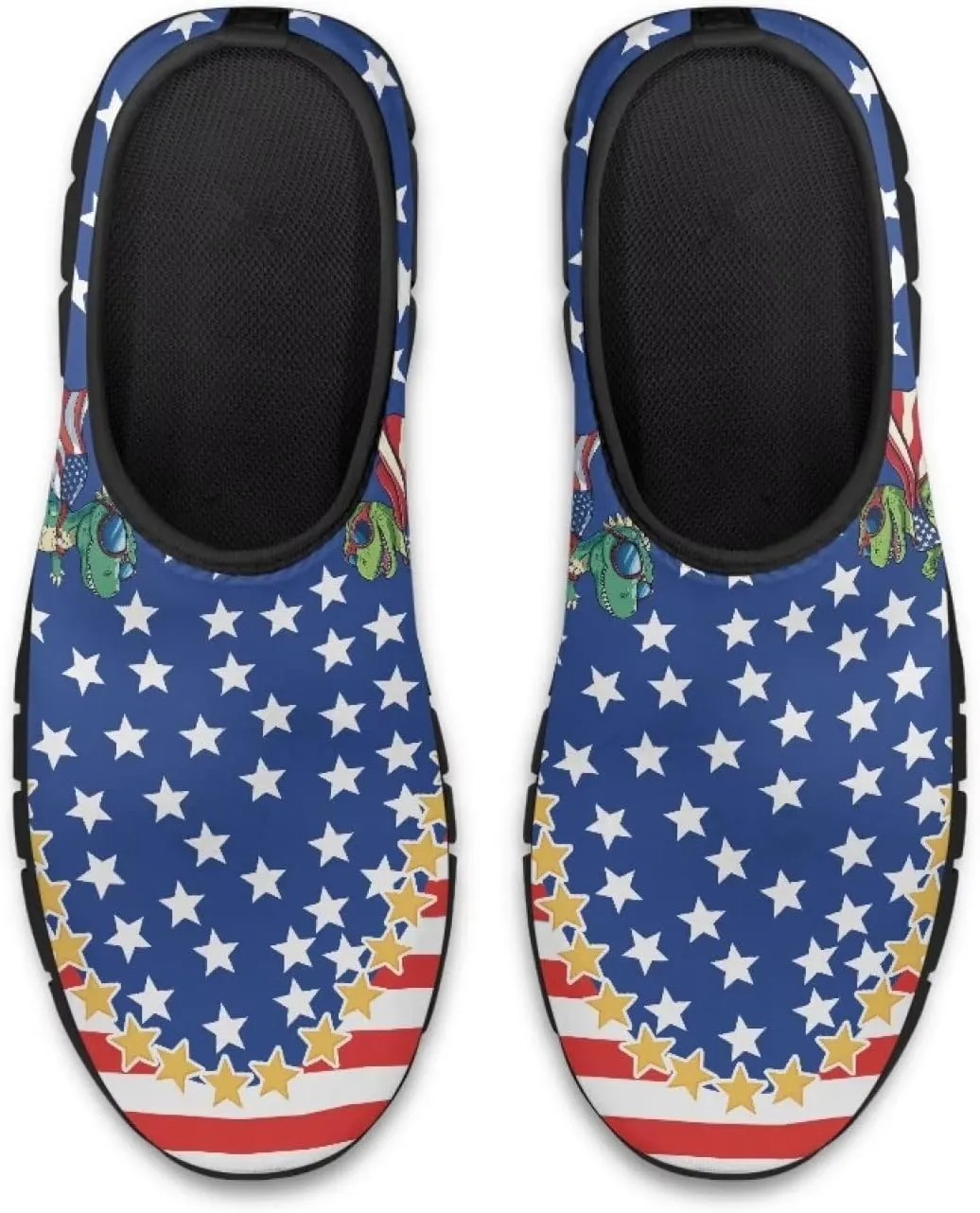 Women's Fashion Sneakers Slip On Walking Loafers Travel ShoesBlack Sole