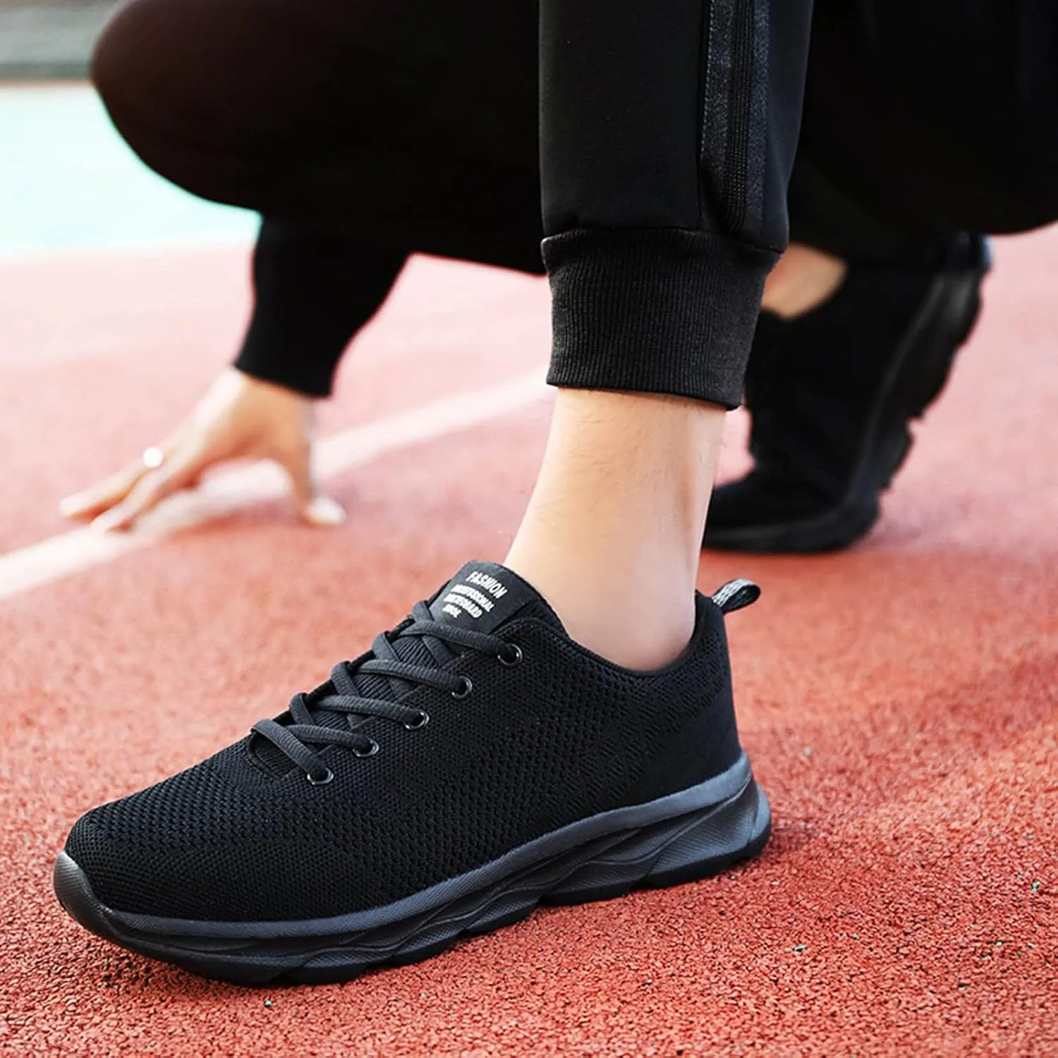 Womens Lace Up Sneakers Women Walking Tennis Shoes Non Slip Work Shoes Women Workout Men's Casual Shoes Fashion Sneakers White Tennis Shoe Cross Trainer Shoe