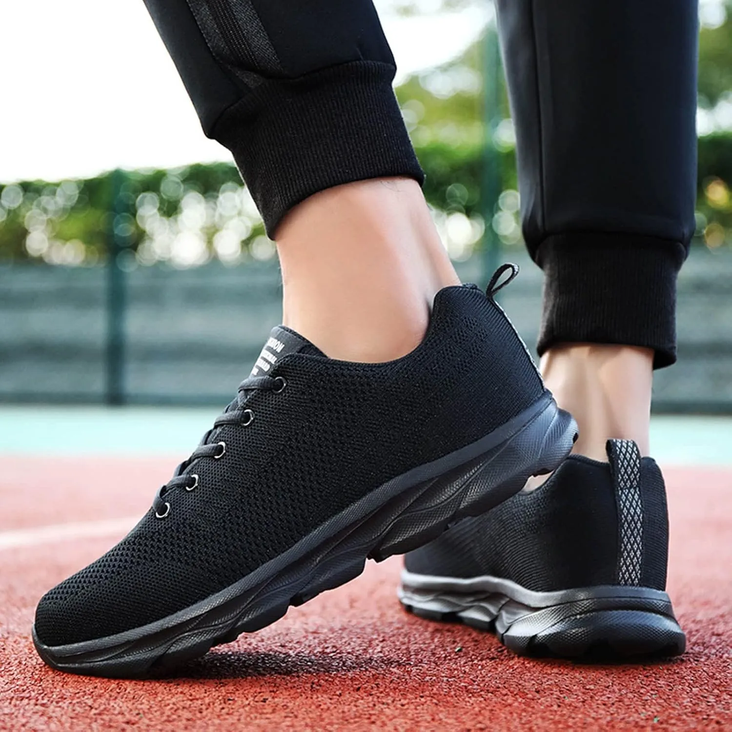 Womens Lace Up Sneakers Women Walking Tennis Shoes Non Slip Work Shoes Women Workout Men's Casual Shoes Fashion Sneakers White Tennis Shoe Cross Trainer Shoe